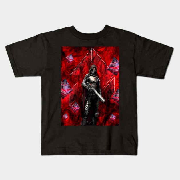 SIVA Hunter Kids T-Shirt by ZuleYang22